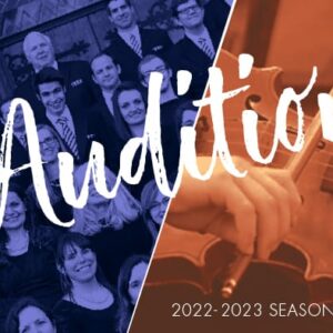 MN Saints Chorale & Orchestra Auditions - 2022-2023 Season